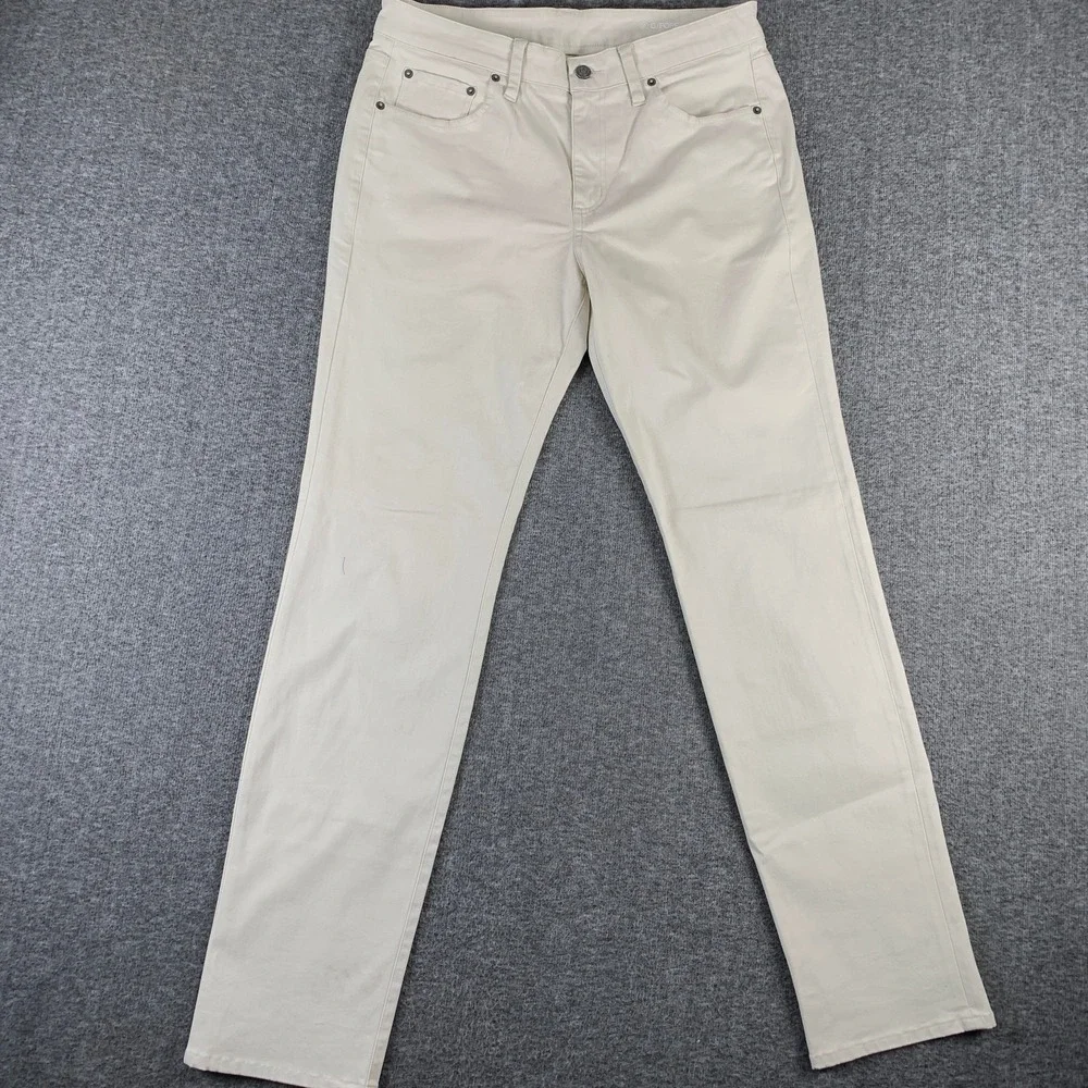 G Fore 5 Pocket Golf Pant Men 32x32 Cream Trousers Modern